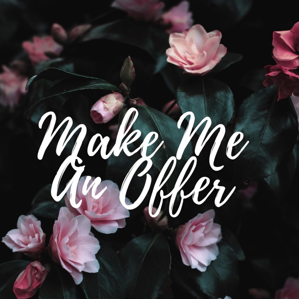 reasonable offers accepted